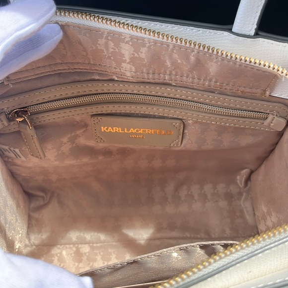 NWT Karl Lagerfeld “MAYBELLE” Satchel/Crossbody Bags - Picture 6 of 16